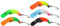 5 FTM Wobbler Masu 1,2g 2,9cm - Forellenwobbler Angelset, Forellenköder zum Spinnfischen, Spinnköder zum Forellenangeln, Köder für Forellen