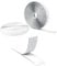 LEO's - 8m x 16mm Klettband selbstklebend extra stark doppelseitig (Flauschband weiß) - Selbstklebende Klettbänder Hakenband Klebepads Klett Band Klettverschlussband beidseitig in Industriequalität