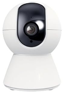 FALSE Caméra de Surveillance Intérieure Connectée Wi-FI Ronde 360° 1080p