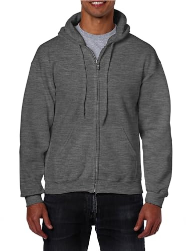 Gildan Unisex Gildan Heavy Blend™ Adult Full Zip Hooded Sweatshirt Sweatshirt