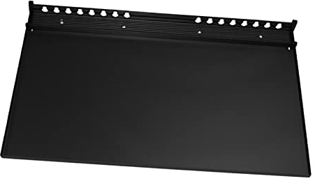 LOVIVER Aluminum Alloy Easel Tray Shelf, Portable Replacement Sketch Rack, Artists Painting Accessory for Friends, Black