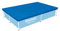 Bâche 4 saisons 224 x 154 cm pour piscine hors sol Steel Pro™ rectangulaire 221 x 150 cm, Bleu