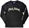 Rock Off Officially Licensed Products Black Sabbath T Shirt The End Mushroom Cloud Official Unisex Black Long Sleeve Size M