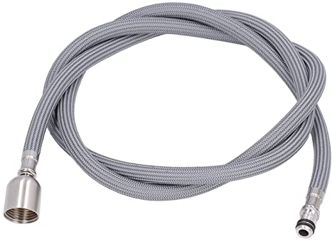 Tomotato Manguera de Grifo Extraíble G1/2, Repuesto de Manguera con Cabezal Extraíble Retráctil de Nailon de 1,5M para Fregadero de Cocina Doméstico