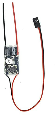 Ervic UBEC 5V BEC Vollabschirmender EntstöRungs-Schaltregler für FPV-RC-Drohne-EmpfäNger-Netzteil (5A)