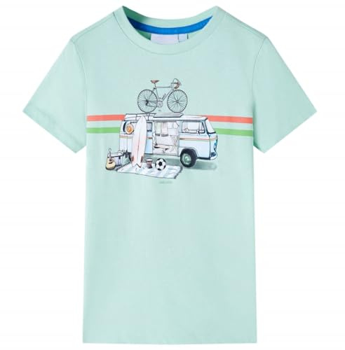 vidaXL Kinder T-Shirt Kinder T-Shirts Kinder Kurzarm-T-Shirt