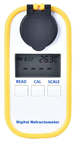 Digitales Kaffeekonzentrationsmessgerät, BRIX/TDS-Anzeige, Auflösung 0,01%, Induktionstank, Geeignet für den Einsatz zu Hause und Im Café