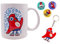 PARIS 2024 Coffret cadeau Mug + Porte clés + 3 magnets JO Collection officielle Jeux Olympiques et Paralympiques