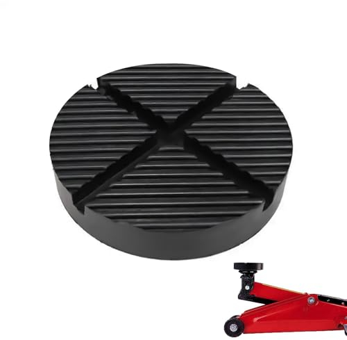 0XBIT Almohadilla de Goma Universal para Gato de Coche, Fuerte y Resistente, con Ranura, Compatible con Coche, Camin, SUV, Furgoneta