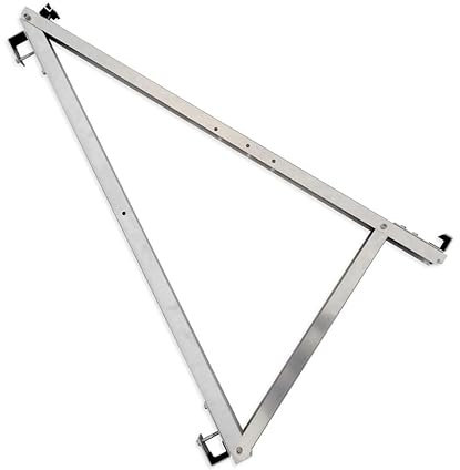 Balkonkraftwerk Halterung Multiflex Set für 1 PV-Modul (2er-Set), flexible Geländerbefestigung (40/50 mm, Klemmhalter), inkl. 0% MwSt., Halterungen:Halterung Balkon