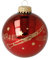 Weihnachtskugel Kling Glöckchen mit Instrument - Schönes Geschenk für Musiker (Klarinette)