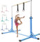 Reckstange kinder turnreck indoor outdoor,Gymnastikstange Kinder Gymnastics Bars for Kids mit 13 Höhenverstellbar, Turnreck Gymnastik Kinder Reck Reckanlage Turnstangen Horizontale Training Bar