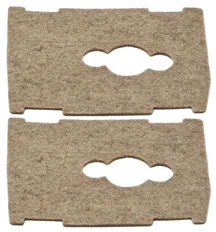 AOIUU Adatto for Stihl FS500 FS550 FS550L FS360 FS420 FS420L Trimmer Parte Decespugliatore a benzina 2 pezzi Filtro aria detergente