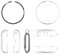 Pidynx Protective Cover for Anker Soundcore Sleep A20 Bluetooth Earbuds - Shockproof & Scratch-Resistant Case (Transparent)