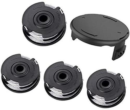 JUNPIY Line String Trimmer Replacement Spool, for Bosch, F016800351 Replacement Trimmer Spool Garden Grass Trimmer Spool Line 6m x 1.65mm, for ART 30-36 LI, ART 24 and ART 30 (5 Pack) Strimmer Spool R