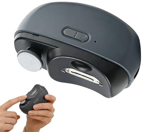 tore Per Unghie Elettrico,Leggero Rifinitore e Lucidatore | Elettrica Per Unghie Con Luce LED E Blocco Di Sicurezza Per Anziani,Per Adulti, Bambini, Manicure, Pedicure E Casa