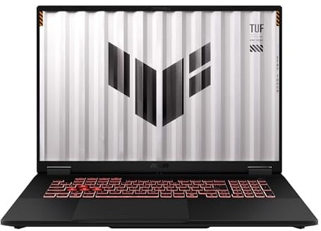 ASUS TUF Gaming A18 | 18 WUXGA | Ryzen 7 260 | RAM: 128GB | SSD: 500GB | Gaming Laptop | NVIDIA RTX 5060 | 144Hz | RGB Tastatur | Windows 11 Pro | Office 2024 Pro | Notebooktasche