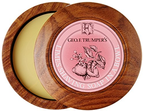 Geo F. Trumper Rasierschale aus Holz - Limettenextrakt (normal)