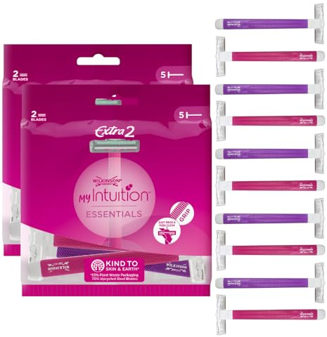 Wilkinson Sword Extra 2 Beauty Disposable Razors Pack of 5 – 2 Packs of 5