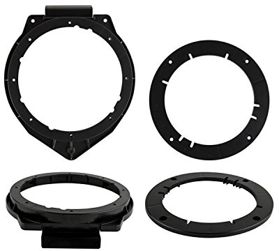 Metra 82-3006 6 to 6-3/4 Speaker Adapter for GM Multi 05-Up, Black, 8.75in. x 7.25in. x 2.00in.