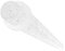 Piercingfaktor Piercing Ohrpiercing Dehnungsstab Dehnstab Taper Expander Ohr Stab Kunststoff Ultra Glitter 8mm Clear