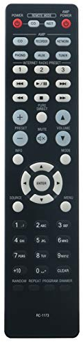 ALLIMITY RC-1173 Telecomando Sostituisci per Denon CD Player DCD-720AE DCD-520AE PMA-520AE