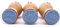Dekolando Stempel Smily lachend weinend Gesichter Set smilie smile - ca. Ø 20 mm - 3 Motivstempel