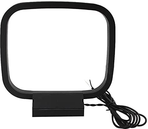 Modonghua AM Loop Antenna, AM Reception Arial with 2 Pin Bare Wire, Indoor Radio Video Stereo Receiver Home Theater Receiver Power Amplifier System, Stereo AV Receiver Systems