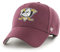 '47 NHL Anaheim Ducks MVP Unisex-Baseballkappe, Verstellbar, Hochwertiges Design und Verarbeitung, Badge Logo, Dark Maroon