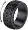 FindChic Viking Rune Fingerring Edelstahl Spinner Fingerring für Herren Fidget Spinner Metall Anti Stress Ring für Vatertag Geburtstag Verlorbungsring Hochzeitsring, Schwarz, 70