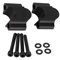 KIMISS Abrazadera Elevadora de Manillar de Motocicleta, Elevador Universal de Manillar de Aleación de Aluminio 7/8 '' 22mm Abrazadera Elevadora de Manillar de Motocicleta(Negro)