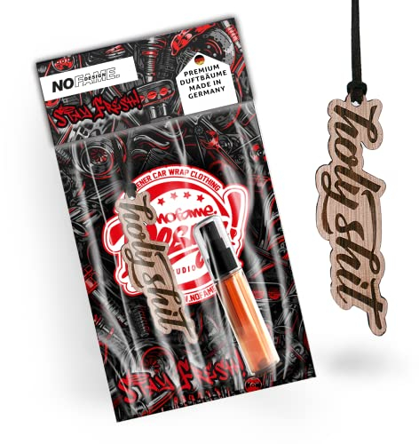 NoFame.Design | Duftbaum Holy Shit inkl. 5ml Wunschduft | Auto Lufterfrischer | Auto Anhänger | Auto | Nachhaltiger Auto Duftbaum | Lufterfrischer | DB-43 (Last Gentleman)