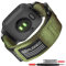 Kompatibel für Garmin Venu/Venu 2 Plus/Venu Sq/Venu Sq 2/ Venu Sq Music (Nicht Venu 2S/Venu 2) Quick Pins Uhrenarmband, superrobustes Nylon-Sportarmband mit gewebtem Loop-Design