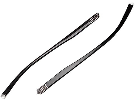 1 Paar Brillenbügel Gläser Ersatzbügel Beine Ultra Light Brillengestell, Schwarz