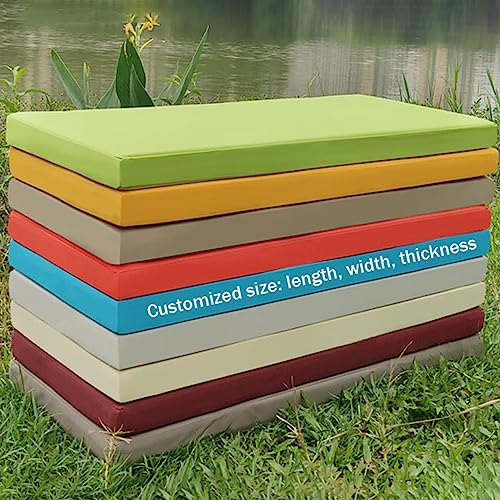Dmkjdzsw Bankkissen，Sitzpolster ，Bankpolster Auflage für Sitzbank & Hollywoodschaukel & Korbstuhl & Hängematte