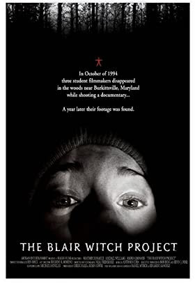 DESHVA Filmposter The Blair Witch Project, Leinwand, Poster, Schlafzimmer, Dekoration, Sport, Landschaft, Büro, Raumdekoration, Geschenk, ungerahmt, 20 x 30 cm