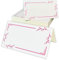 150 Pièces - Marque Place, Porte Nom Table Anniversaire Mariage Réceptions - Rose, 90 x 50 mm