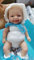 Miaio Reborn Silikon Babypuppe Junge 7 Zoll Puppe Mini Realistische Neugeborene Babypuppen Ganzkörper Stressabbau für Erwachsene Handgefertigt mit Fütterung & Badzubehör