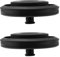 eMagTech Pack of 2 Toilet Filling Valve Seal Replacement Part Washer Cistern Float Valve for Membranes 242MP071 Black Compatible with Fluidmaster