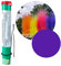 Pack Fumigène Diurne® Violet avec Déclencheur Électronique – Déclenchement à Distance – pour Festivités, Mariages, Baby Showers et Événements Spéciaux - Categorie F1 – Zenda Club®