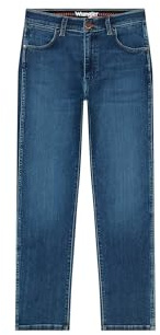 Wrangler Uomo Larston Jeans, Nero (Dandelion Summer), 36W / 32L