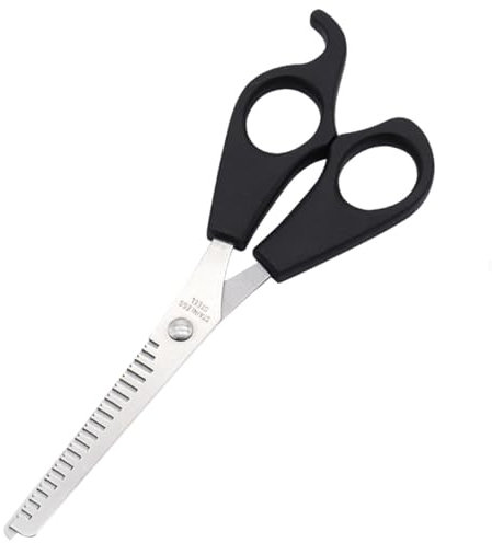 Beatifufu Professionelle Edelstahlschere zum Haarschneiden mit Kunststoffgriff Spezielles Design für Präzises Ausdünnen und Schneiden von Haaren für Friseure