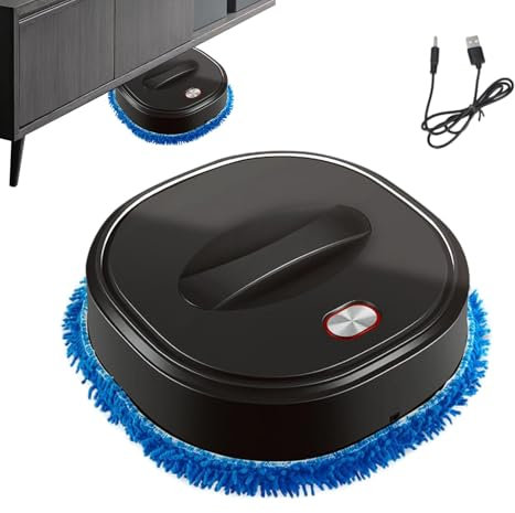 Robot Aspirapolvere - Robot Aspirapolvere | Robot aspirapolvere con scopa, robot aspirapolvere ricaricabile tramite USB, robot aspirapolvere per la pulizia domestica per la rimozione dei degli an