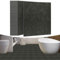 YRHome 27 Stücke PVC Bodenbelag Selbstklebend 2,51m² Vinylboden Bodenfliesen Klebefliesen 30x30cm Venylbodenbelag Laminat Wasserdicht Rutschfest PVC Fliesen Fliesenoptik Dunkelgrau