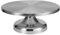ETAINGYEUN Soporte giratorio para Base de pastel, plato giratorio, accesorio para hornear de acero inoxidable, 30cm