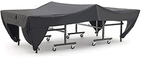 Tischtennisplatte, zusammenklappbar, flach, für drinnen und draußen, 280 x 152 x 72 cm