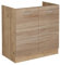 Vicco Spülenunterschrank R-Line, Küchenunterschrank für die Spüle, Sonoma, 80 cm ohne Arbeitsplatte