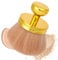 LOPHE Grand Pinceau Autobronzant,Pinceau Maquillage à Tête Large Pour fond de teint liquide, poudre, crème, contouring, estompage,pour Jambes/Bras,Or