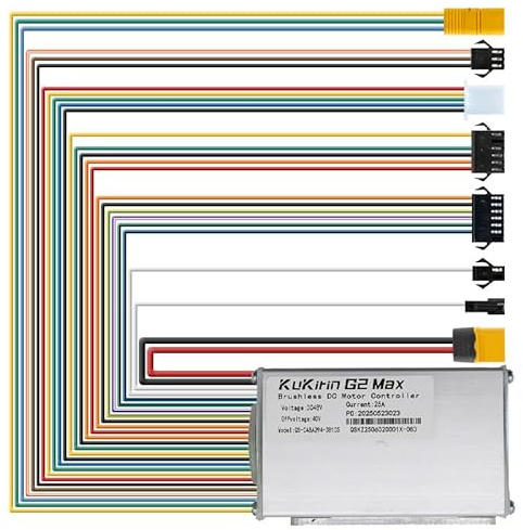 eWheel Controller 48 V 25 A G2 MAX für Elektroroller, robustes Zubehör zur Verbesserung der Sicherheit, Komfort und Wartung des Elektrorollers