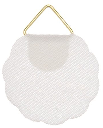Glorex 6 1712 200 - Plakataufhänger, Bildaufhänger selbstklebend, ca. 30 mm groß, 12 Stück, Tragkraft ca. 200 g, zum einfachen Aufhängen von Bildern, Postern und Plakaten